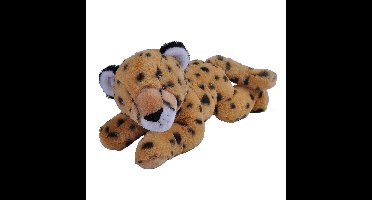 Wild Republic Eco-kins Jachtluipaard knuffel - 30 cm - pluche
