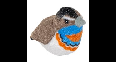 Wild Republic knuffel Blauwborst - pluche - 13 cm - met geluid