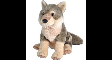 Wild Republic Pluche wolf knuffel - 30 cm - wolven knuffels
