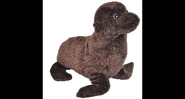 Wild Republic Zeeleeuw knuffel - 35 cm - pluche bruin