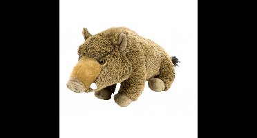 Wild zwijn knuffeldier 30 cm