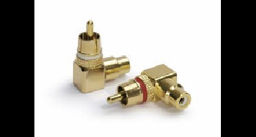 Audio Dynavox Vergulde cinch koppelingset