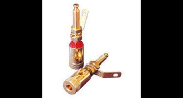 Audio Dynavox Banaanstekker zwart (inbouw)