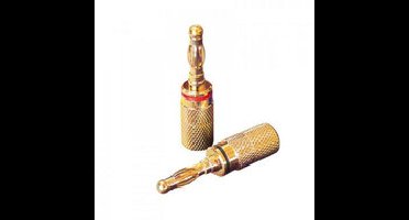 Audio Dynavox Banaanstekker-set