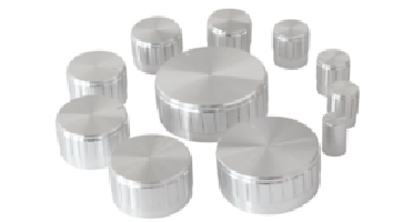 Audio Dynavox - 11-delige draaiknoppen set zilver