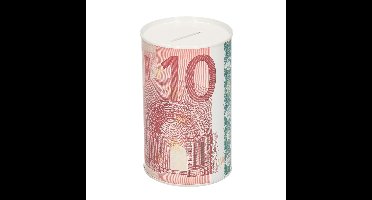 10 eurobiljet spaarpot - 8 x 13 cm - spaarpotten voor kinderen
