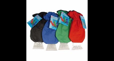 AllRide IJskrabber handschoen - winter - uiteinde met kunststof krabber - autoramen ijsvrij maken