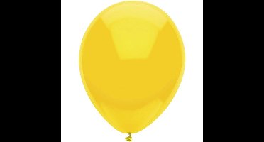 Ballonnen - geel - verjaardag/thema feest - 100x stuks - 29 cm