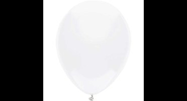 Ballonnen - wit - verjaardag/thema feest - 100x stuks - 29 cm