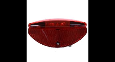Benson Achterlicht - staartreflector - voor fiets - 3x LED - universeel - batterij achterlicht