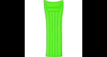 Bestway basic opblaasbaar luchtbed groen 183 cm volwassenen