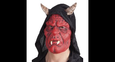 Boland masker duivel - latex - volwassenen - duivel diablo - halloween - horror