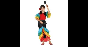 Carnaval/feest Braziliaanse verkleedoutfit jurk voor meisjes