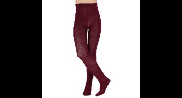 Carnaval verkleed panty voor kinderen - Maillot - aubergine - katoen/polyester