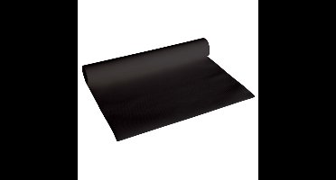 Cosy & Trendy Tafelloper - papier - zwart - 480 x 40 cm