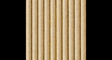 Drinkrietjes - papier - 10x - naturel - 19,5 cm - rietjes