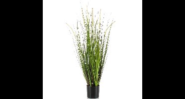 Emerald Kunstplant groen gras sprieten - 90 cm - Grasplanten/kunstplanten voor binnen