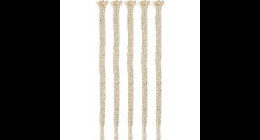 Esschert Design Fakkellonten - 5x stuks - 20 cm - lontjes voor fakkels