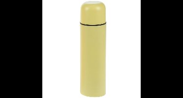 Excellent Houseware thermoskan - isoleerkan - koffiekan - 500 ml - RVS - geel