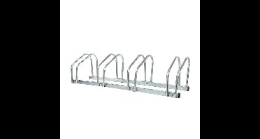 Fietsenrek - standaard - 4 fietsen - metaal - 98 x 32 x 26 cm