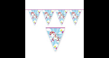Folat Vlaggenlijn Unicorn - 10 m - eenhoorn thema - kinderfeestje - versiering