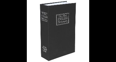 Gerimport Kluis in boekvorm - Engels geheim boek - incl. 2x sleutels - 24 x 15 x 5 cm