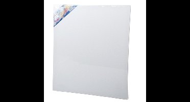 Gerimport Schilderdoek - 60 x 50 cm - blanco canvas - rechthoekig - houten frame