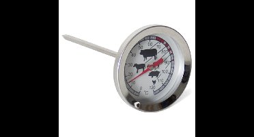 Gerimport Vlees thermometer - 0 tot 120 graden Celsius - analoog