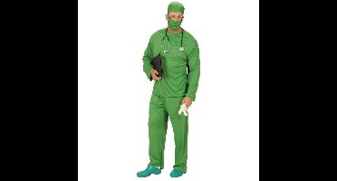 Groene chirurg verkleed outfit