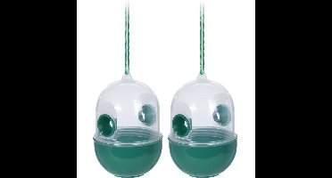 Guard and Care Wespenvanger/wespenval - 2 stuks - groen - 12 x 8 cm