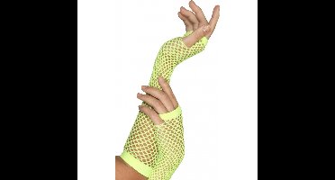 Handschoen visnet groen