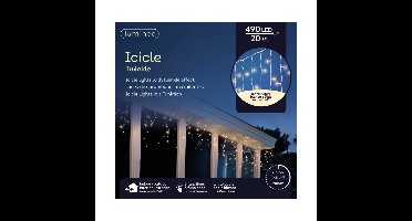 IJspegelverlichting warm wit 490 L met 8 knipperfuncties