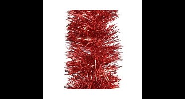 Kerstboomslingers?- rood - folie - 270 x 10 cm - kerstguirlandes