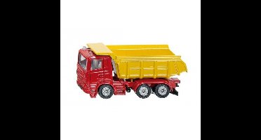 Kiepwagen speelgoed auto rood en geel 1075 Siku