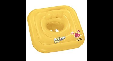 Kinder zwemband / float met tuigje - Swimsafe - 1-2 jaar - 76 x 76 cm - pvc - zwembad - zwemmen