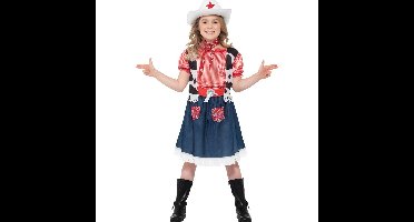 Meisjes carnavalskleding cowgirl