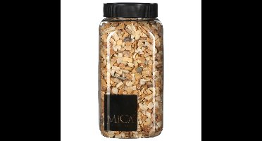 Mica Decorations decoratie steentjes - lichtbruin - 650ml - hobby steentjes