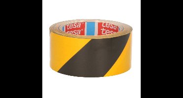 Parkeergarage hoekaanduiding met tape 66 meter