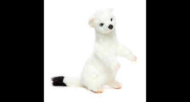 Pluche hermelijn 30 cm