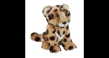 Pluche knuffel dieren Cheetah/Jachtluipaard 18 cm