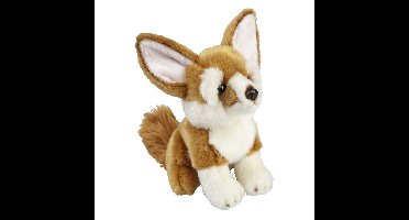 Pluche knuffel dieren Woestijnvos/Fennec 18 cm