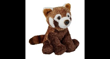 Pluche Rode Panda knuffel - 15 cm - Speelgoed knuffeldieren - pandabeer
