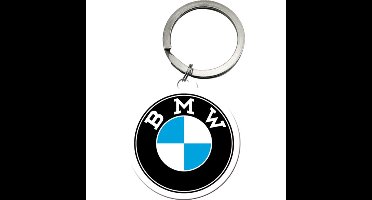 Sleutelhanger auto logo - BMW - 4,5 x 6 cm - staal/epoxy