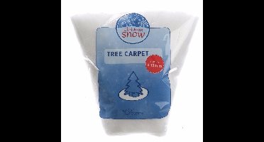 Sneeuwdeken / sneeuwtapijt winter decoratie 100 x 100 cm