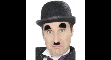 Snor en wenkbrauwen Chaplin
