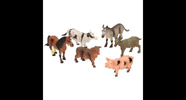 Speelgoed plastic boerderijdieren set