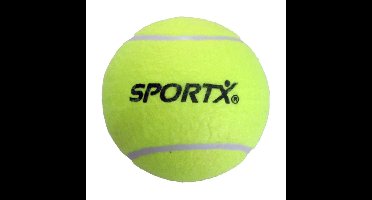 SportX Grote Tennisbal - D13 cm - geel - speelgoedbal