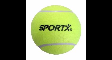 SportX Grote Tennisbal - D13 cm - geel - speelgoedbal