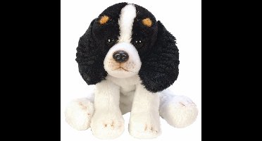 Suki Gifts Knuffel hond - Cavalier King Charles Spaniel - 13 cm - pluche - knuffeldier