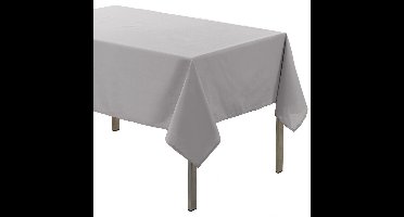 Tafelkleed voor binnen - Grijs - polyester - 140 x 200 cm - Basic eettafel tafelkleden